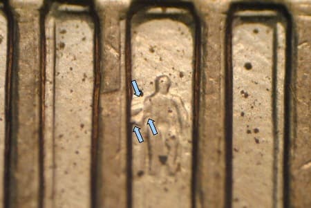 1997-D Doubled Die Reverse WDDR-004