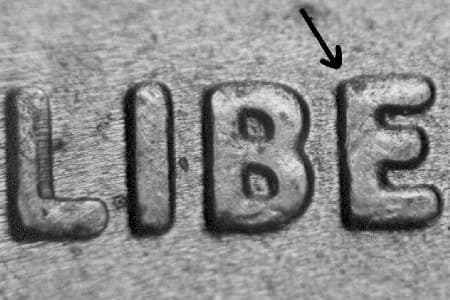 2001 Doubled Die Obverse WDDO-001