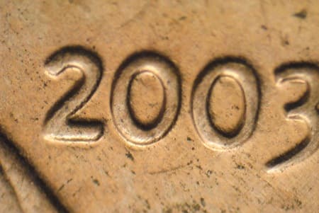 2003 Doubled Die Obverse WDDO-005