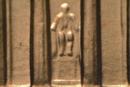 2003 Doubled Die Reverse WDDR-016