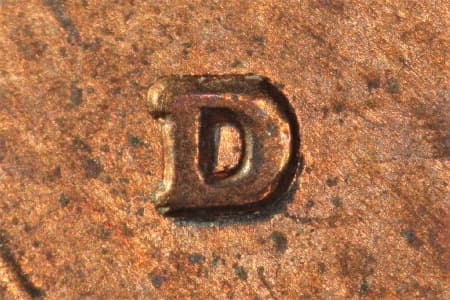 1984-D Repunched Mintmark WRPM-003