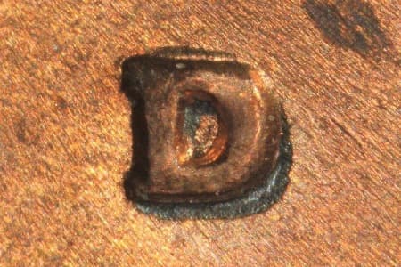 1984-D Repunched Mintmark WRPM-005