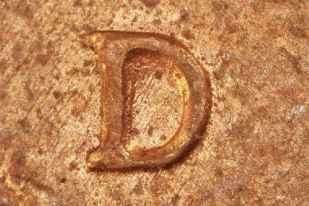 1985-D Repunched Mintmark WRPM-025