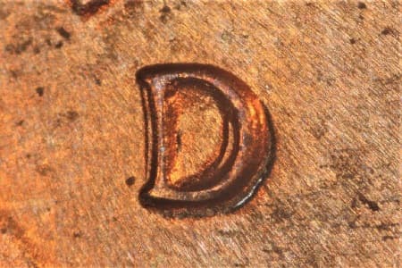 1986-D Repunched Mintmark WRPM-001