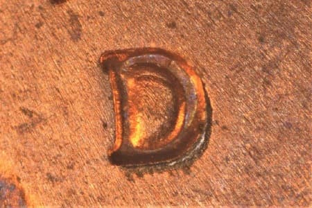 1986-D Repunched Mintmark WRPM-002