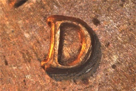 1986-D Repunched Mintmark WRPM-003