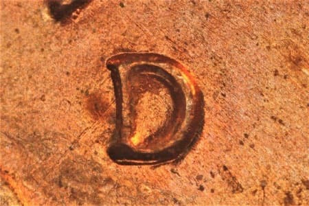 1986-D Repunched Mintmark WRPM-005