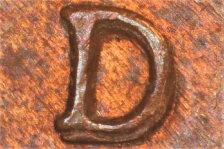 1986-D Repunched Mintmark WRPM-013
