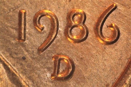 1986-D Repunched Mintmark WRPM-015