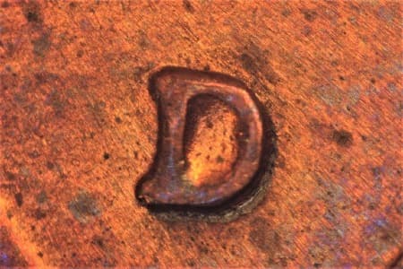 1986-D Repunched Mintmark WRPM-016