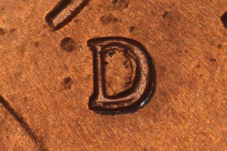 1989-D Repunched Mintmark WRPM-002