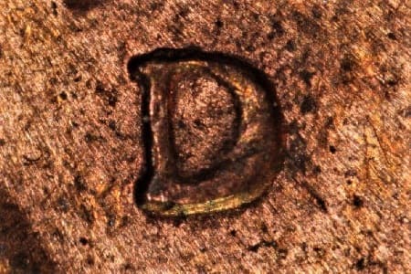1989-D Repunched Mintmark WRPM-003