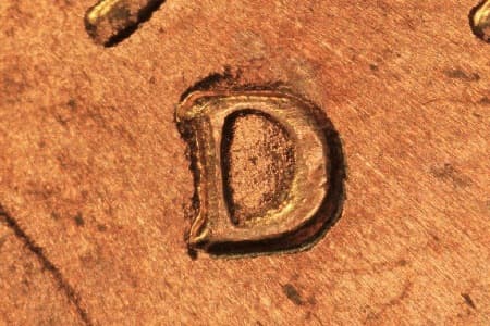 1989-D Repunched Mintmark WRPM-007
