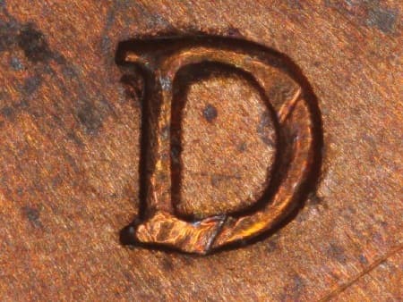 1989-D Repunched Mintmark WRPM-011
