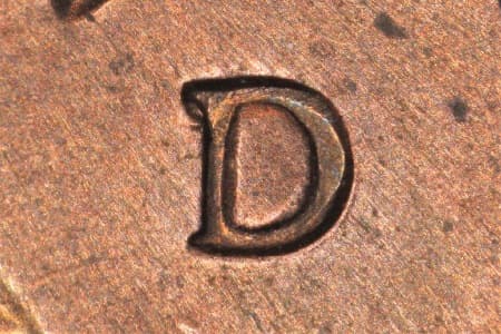 1989-D Repunched Mintmark WRPM-013