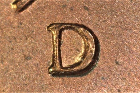 1989-D Repunched Mintmark WRPM-015