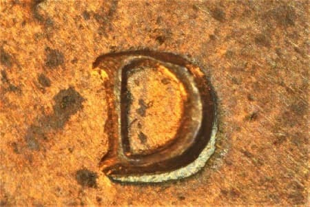 1989-D Repunched Mintmark WRPM-022
