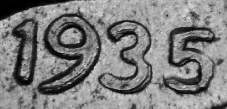 1935 Doubled Die Obverse WDDO-002