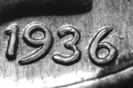 1936 Doubled Die Obverse WDDO-001