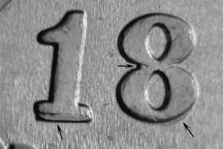 1887 Repunched Date WRPD-001