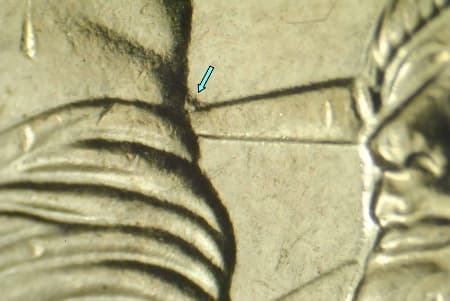 2007 Doubled Die Reverse WDDR-011