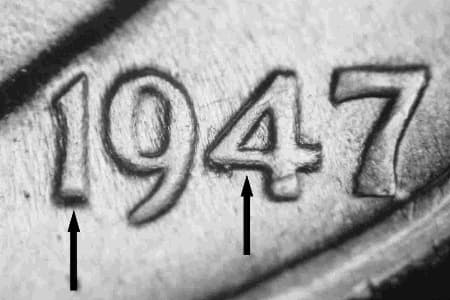1947-S Doubled Die Obverse WDDO-001