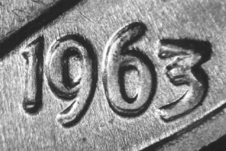 1963 Doubled Die Obverse WDDO-007