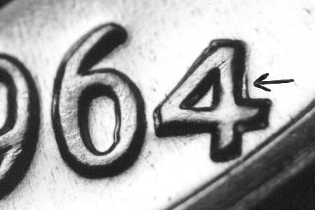 1964 Doubled Die Obverse WDDO-007