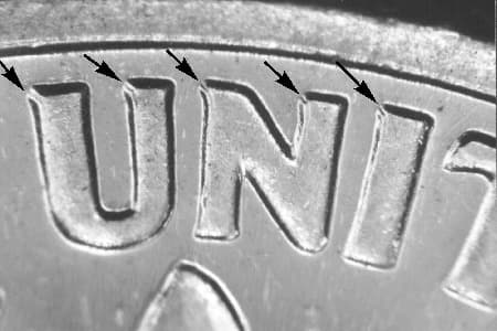 1964 Doubled Die Reverse WDDR-011