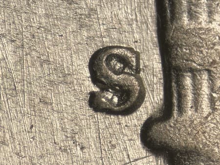 1949-S Repunched Mintmark WRPM-008