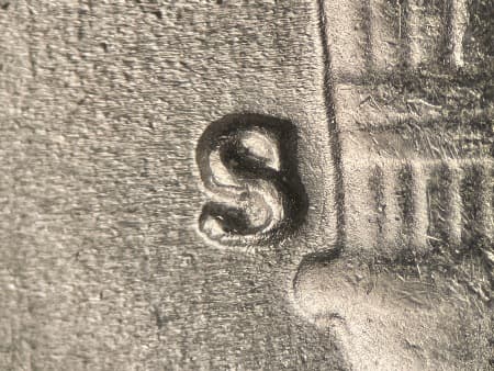 1951-S Repunched Mintmark WRPM-008