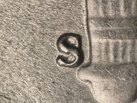 1951-S Repunched Mintmark WRPM-009