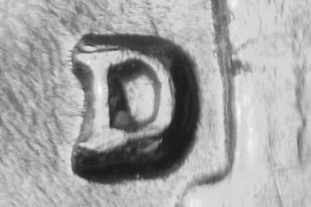 1954-D Repunched Mintmark WRPM-005