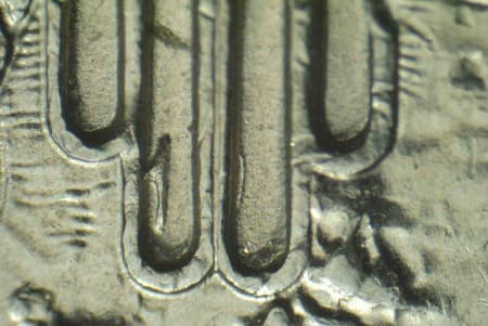 2008 Doubled Die Reverse WDDR-007