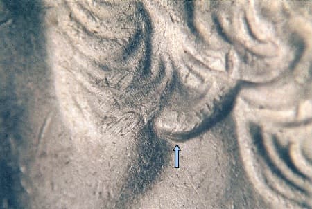 2001 Doubled Die Obverse WDDO-001