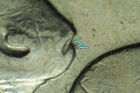 2004 Doubled Die Reverse WDDR-011