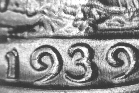 1939 Doubled Die Obverse WDDO-001