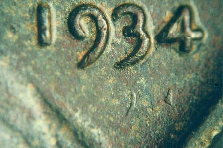 1934 Doubled Die Obverse WDDO-006