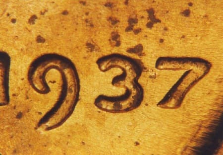 1937 Doubled Die Obverse WDDO-001