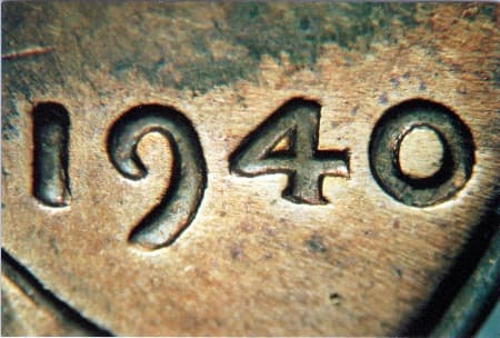 1940 Doubled Die Obverse WDDO-001