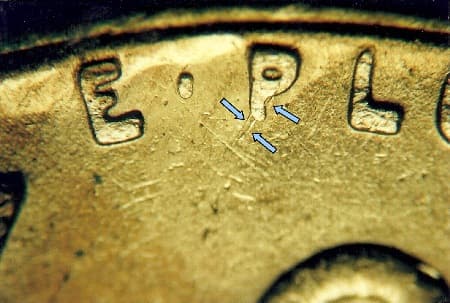 1940 Doubled Die Reverse WDDR-007