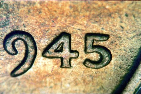 1945 Doubled Die Obverse WDDO-020
