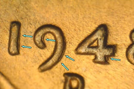1948-D Doubled Die Obverse WDDO-002