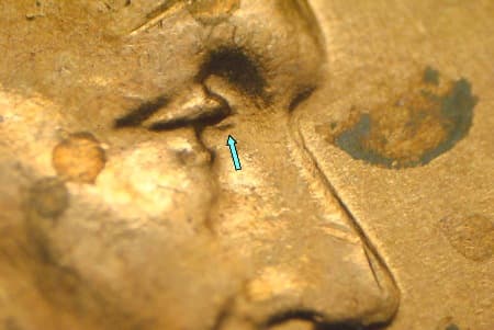 1950-D Doubled Die Obverse WDDO-005