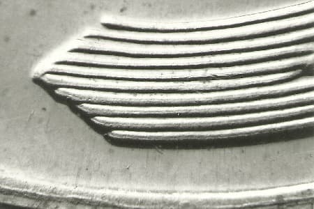 1951 Doubled Die Reverse WDDR-001