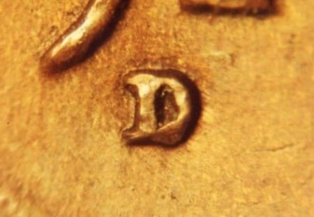 1928-D Repunched Mintmark WRPM-002