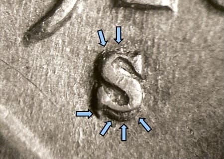 1928-S Repunched Mintmark WRPM-002