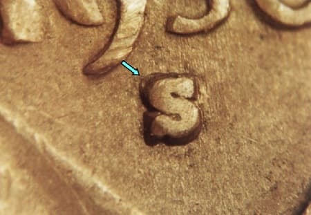 1930-S Repunched Mintmark WRPM-009