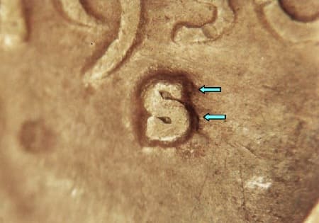 1930-S Repunched Mintmark WRPM-012