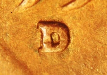 1934-D Repunched Mintmark WRPM-008